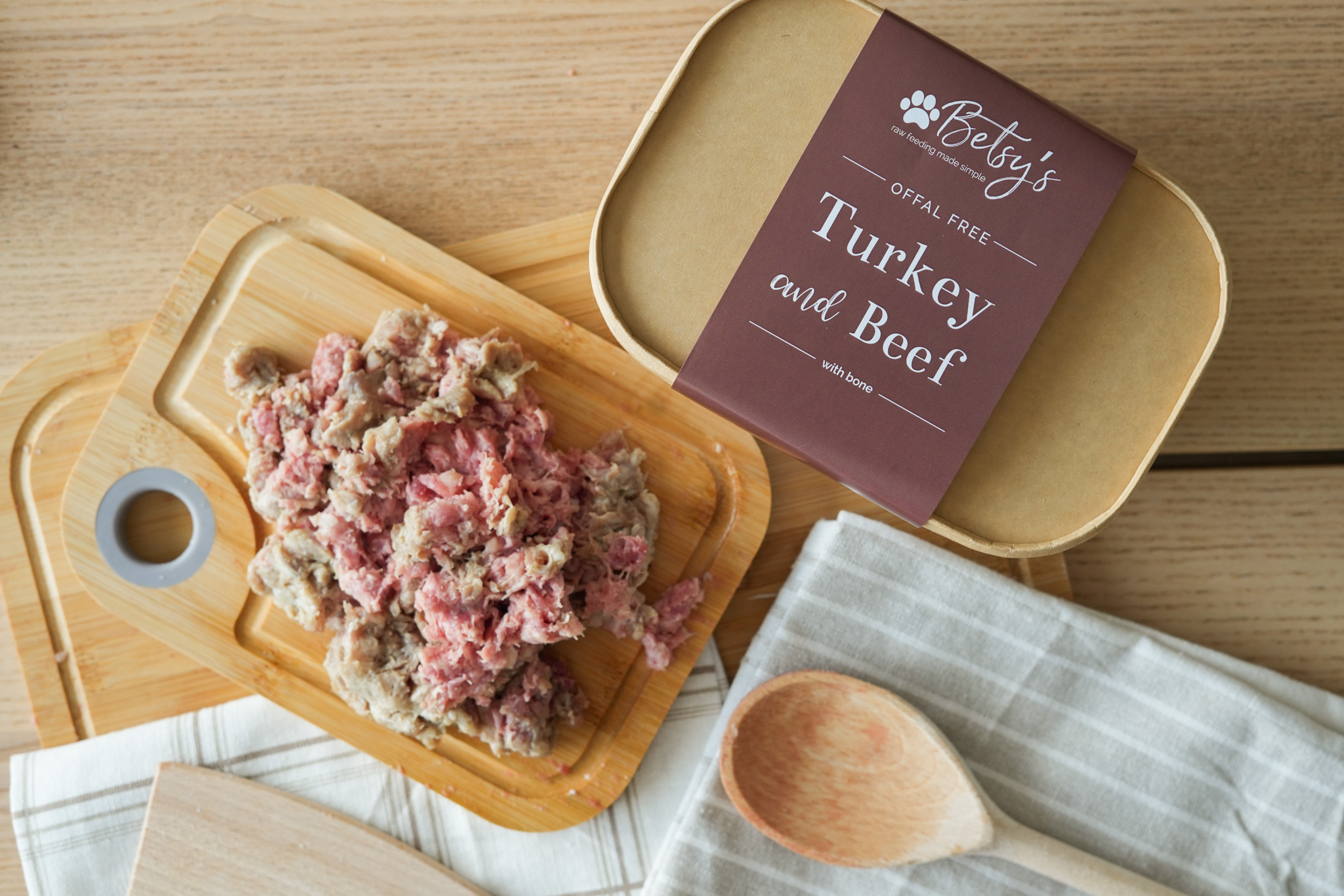 Raw Dog Food - Turkey and beef