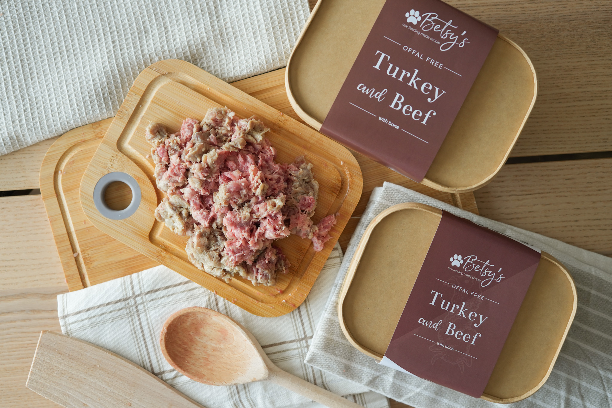 Raw Dog Food - Turkey and beef