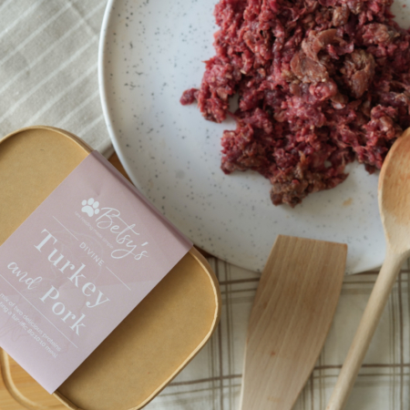 Raw Dog Food - Turkey and pork