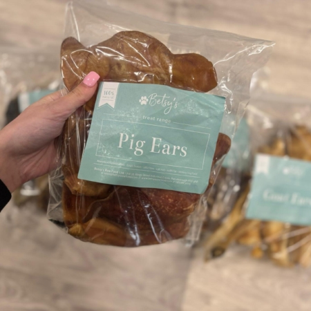 pig ears raw dog food